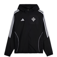 Sinigaglia Black Windproof Jacket Adidas X Como 1907