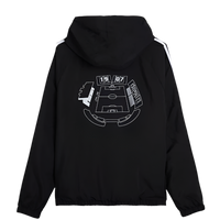 Sinigaglia Black Windproof Jacket Adidas X Como 1907
