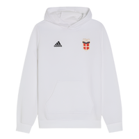Felpa Bianca Con Cappuccio Crest Adidas X Como 1907 Bambino
