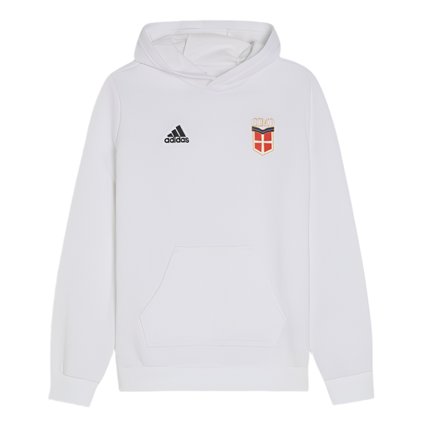 Adidas Como Crest Hoodie Kids' White