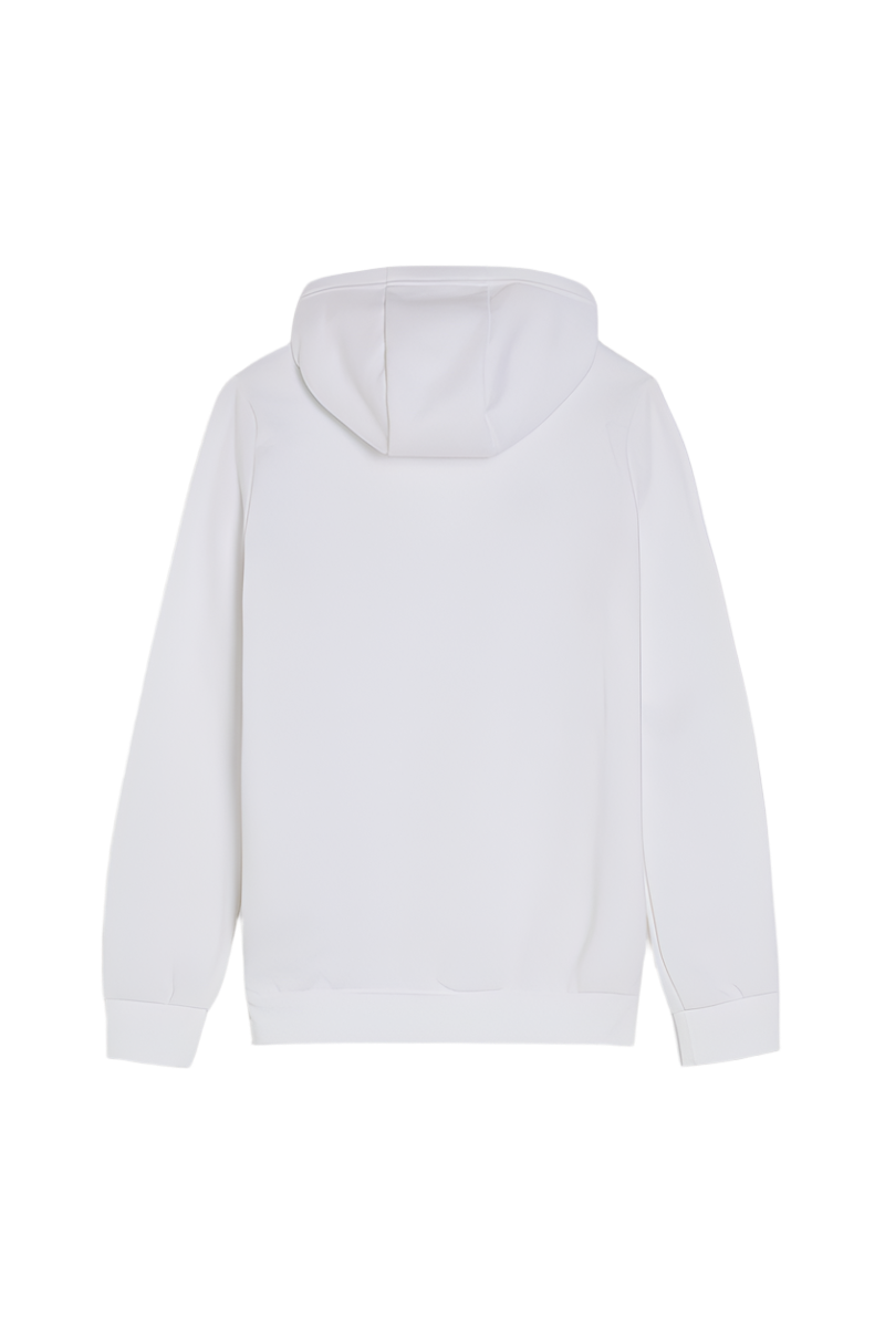 COMO CREST WHITE HOODIE CHILDREN