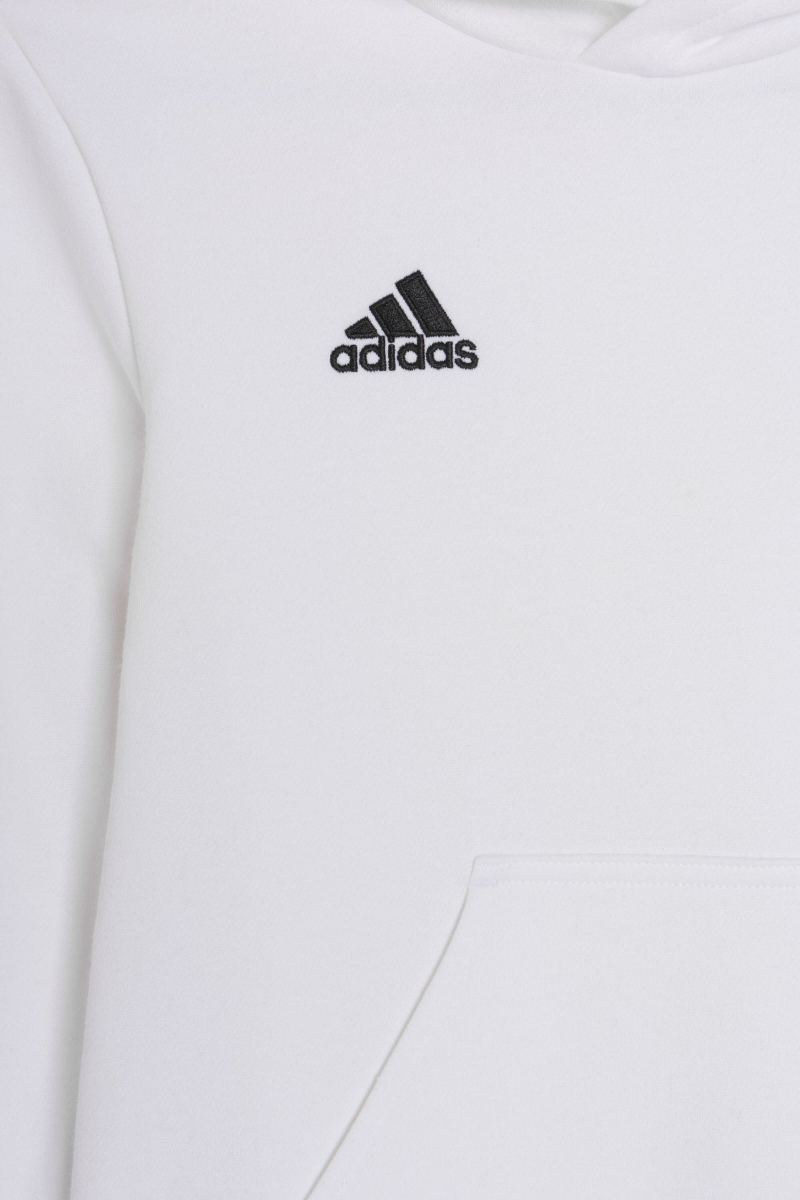 Felpa Bianca Con Cappuccio Crest Adidas X Como 1907 Bambino