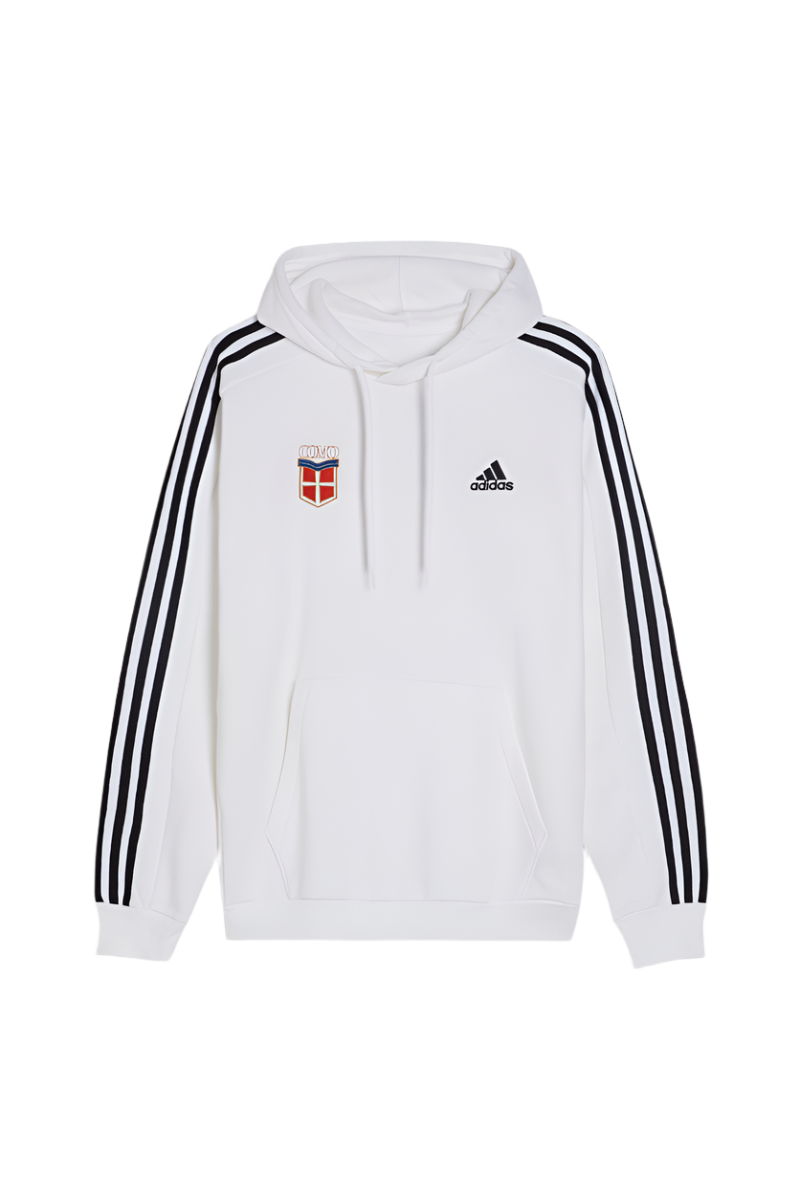 Crest White Hoodie Adidas X Como 1907 