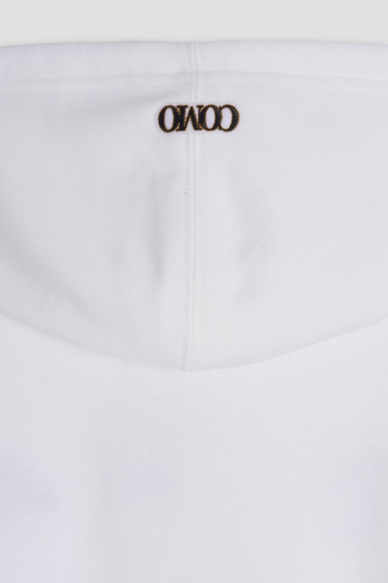 Crest White Hoodie Adidas X Como 1907 