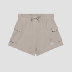 Adidas X Como 1907 Beige Cargo Women's Shorts
