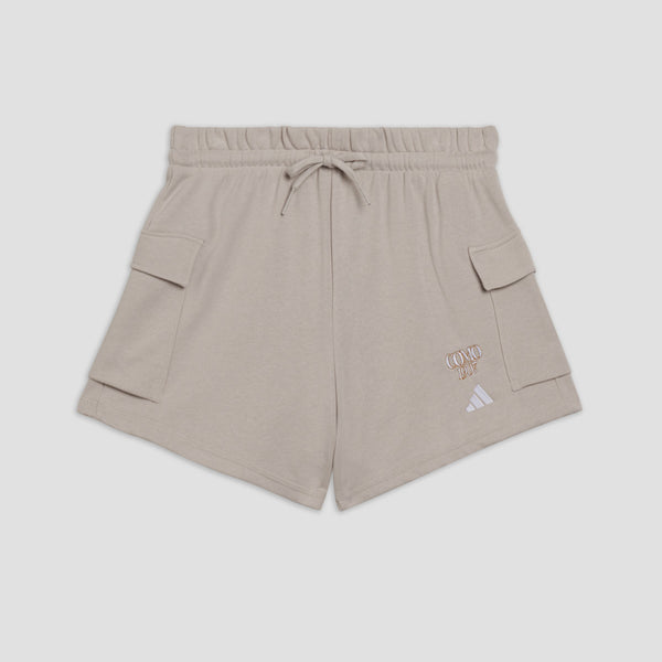Adidas Como Crest Pantaloncini Cargo Da Donna Beige