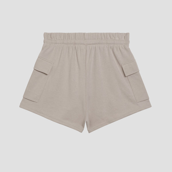 Adidas Como Crest Pantaloncini Cargo Da Donna Beige