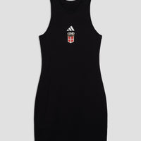 Adidas X Como 1907 Vestito Sportivo Nero Donna