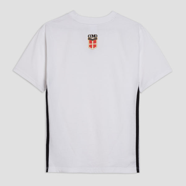Adidas Como Crest T-Shirt Da Donna Bianca