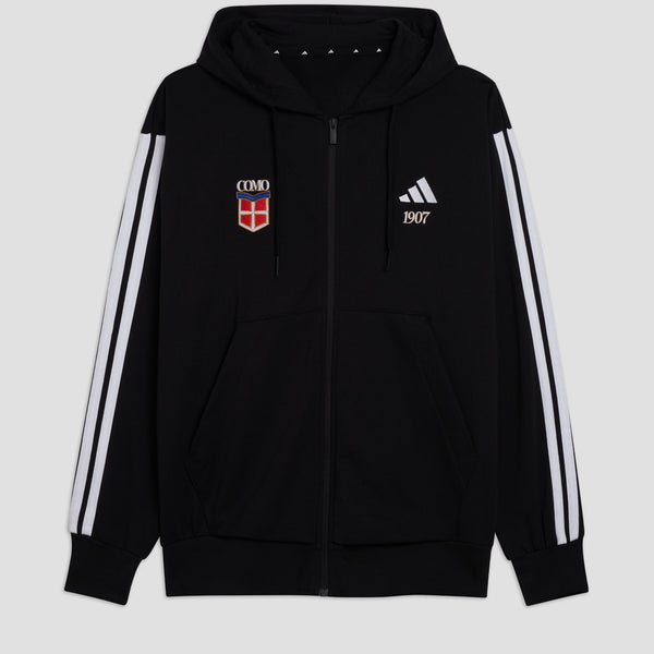 Adidas Como Crest Hoodie Black