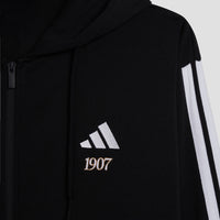 Adidas X Como 1907 Felpa Con Zip Intera Nera