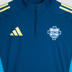Como 1907 Maglia Manica Lunga Mezza Zip Allenamento 2025/26