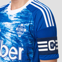 Como 1907 Fascia Capitano Navy Bianca 2025/26