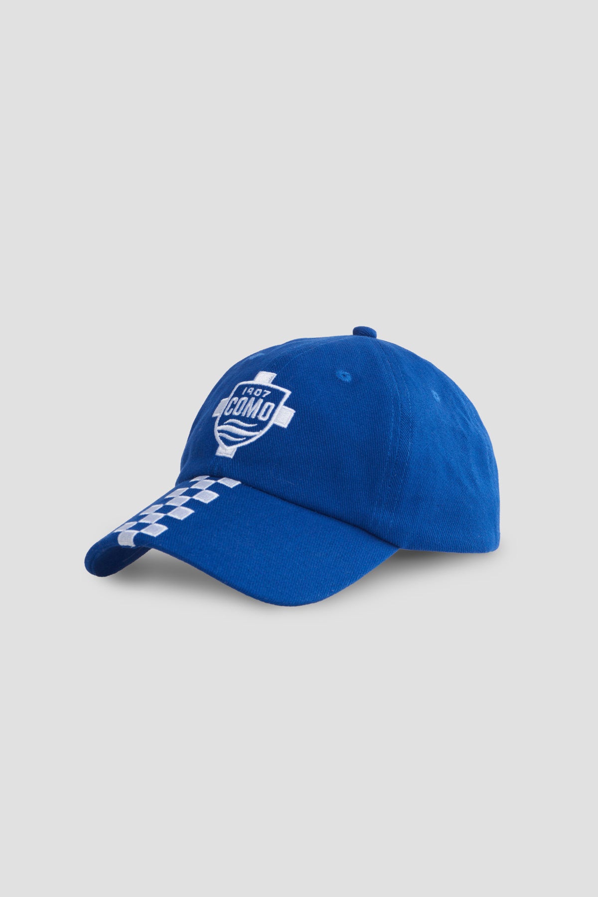 Como 1907 Baseball Cap Chess Royal Blue
