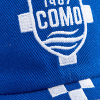 Como 1907 Baseball Cap Chess Royal Blue