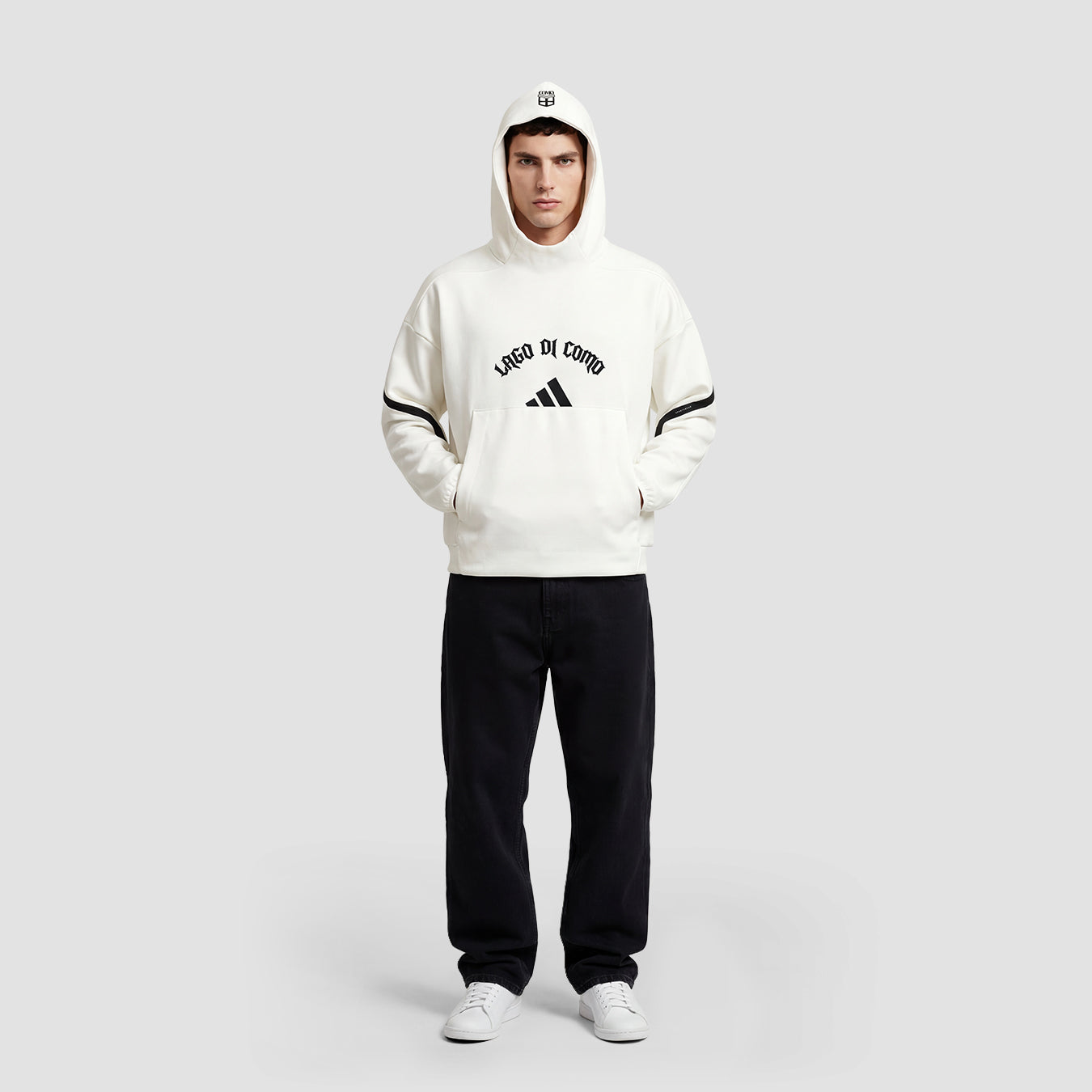 Adidas x Como 1907 Lago Di Como Hoodie White