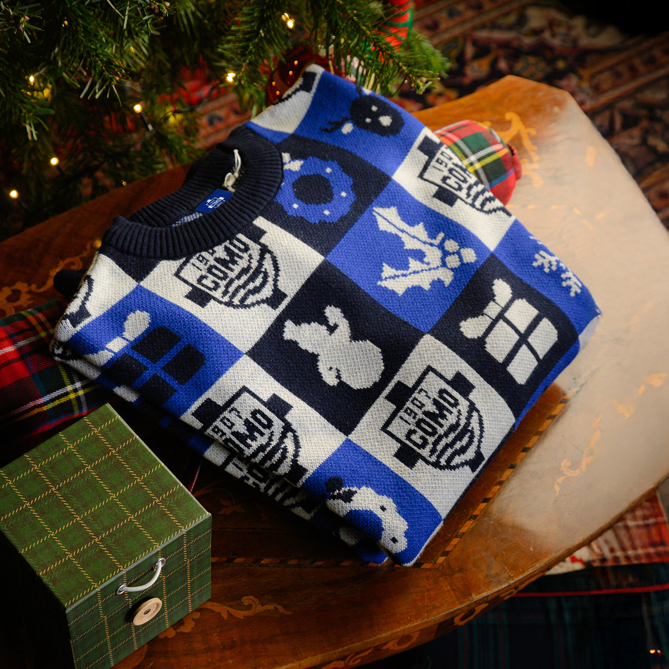 Como 1907 Christmas Jumper