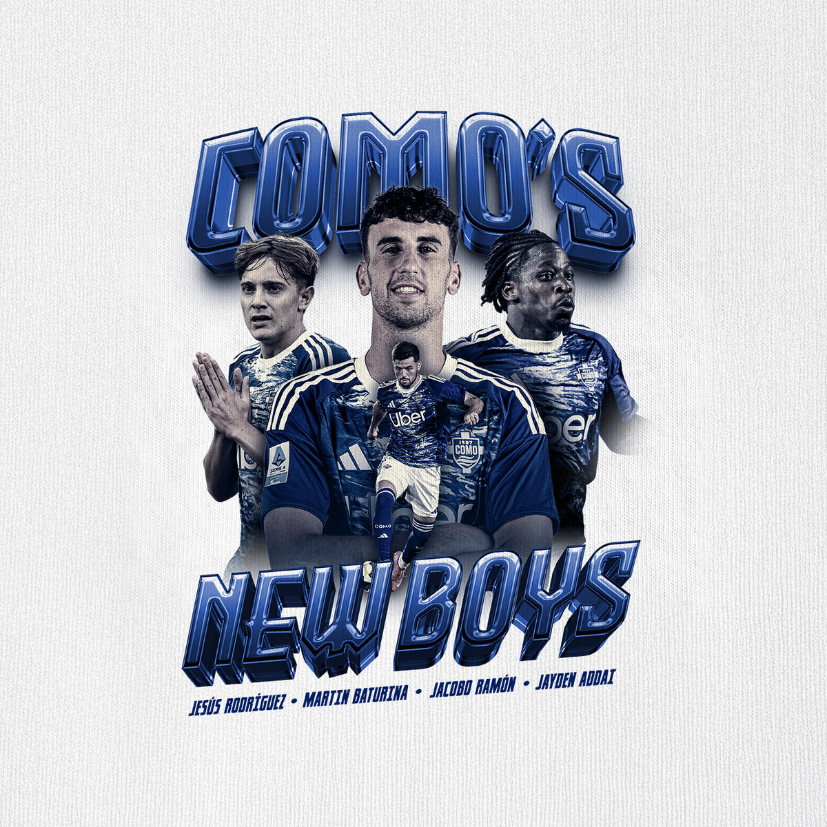 Como's New Boys Player's Collection T-shirt