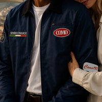Como 1907 Stadium Jacket Blue 
