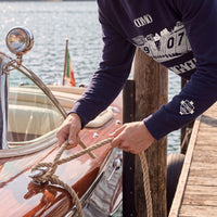 Como 1907 Stadium Crewneck Navy