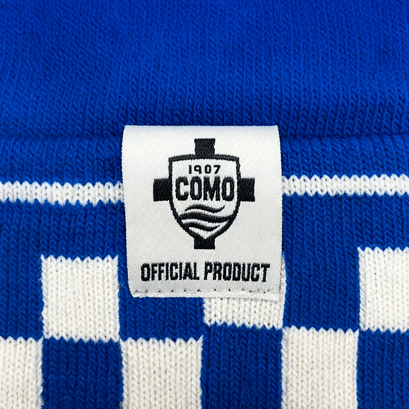 Como 1907 Chess Royal Blue Beanie 