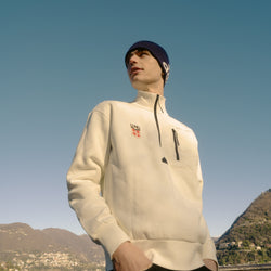 Crest Cream Half-zip Adidas X Como 1907