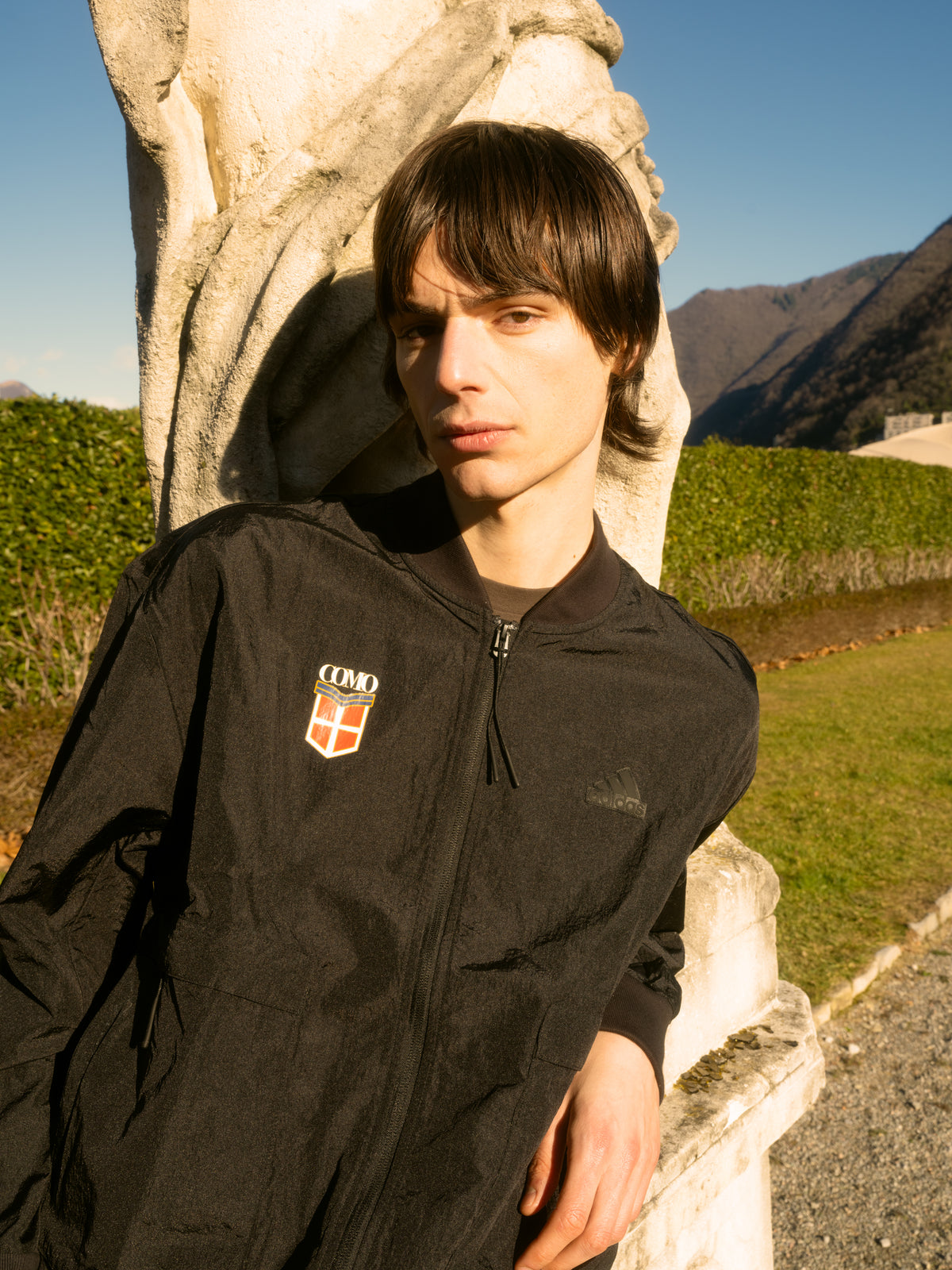 Bomber Nero Crest Adidas X Como 1907