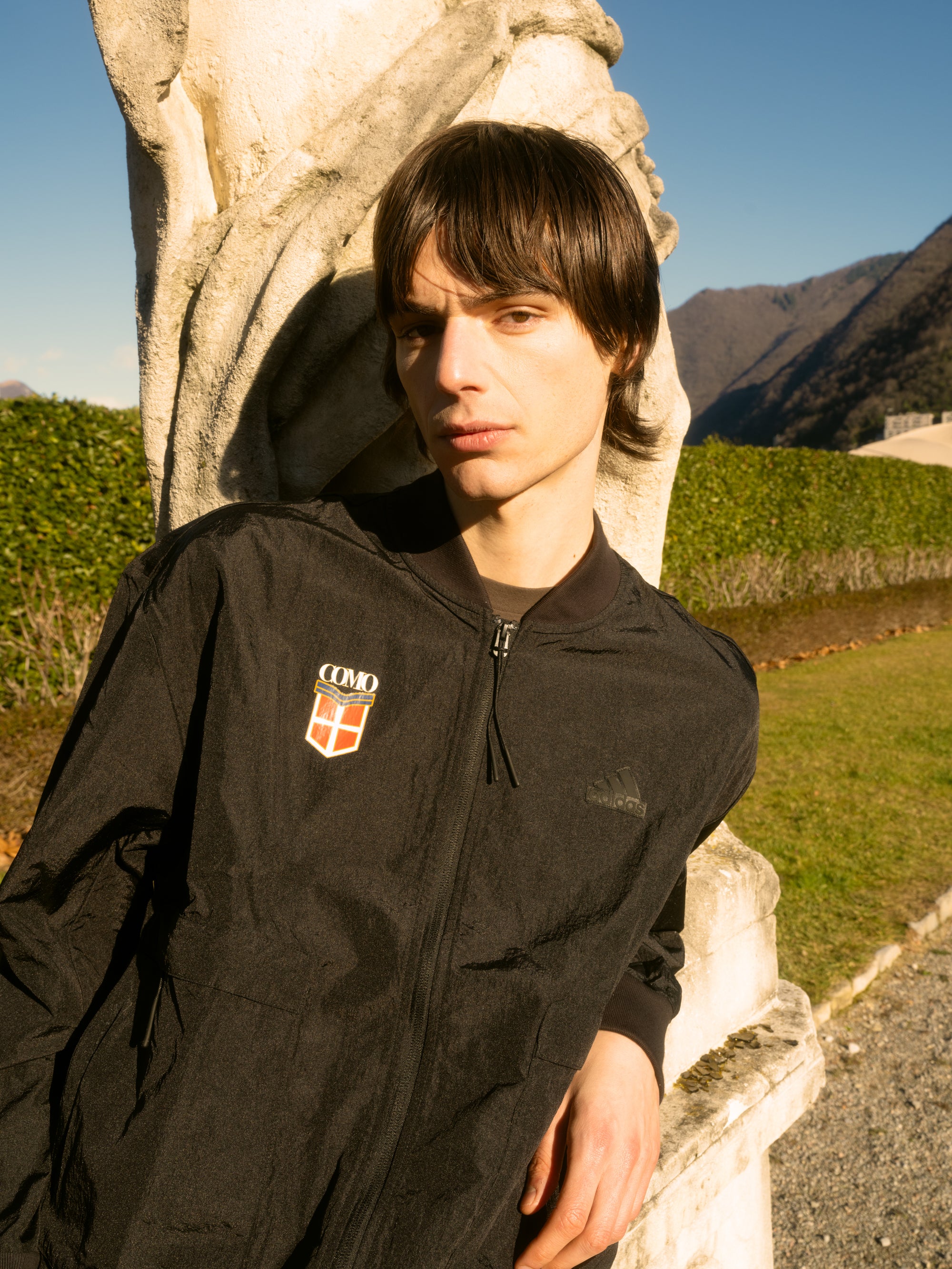 Bomber Nero Crest Adidas X Como 1907