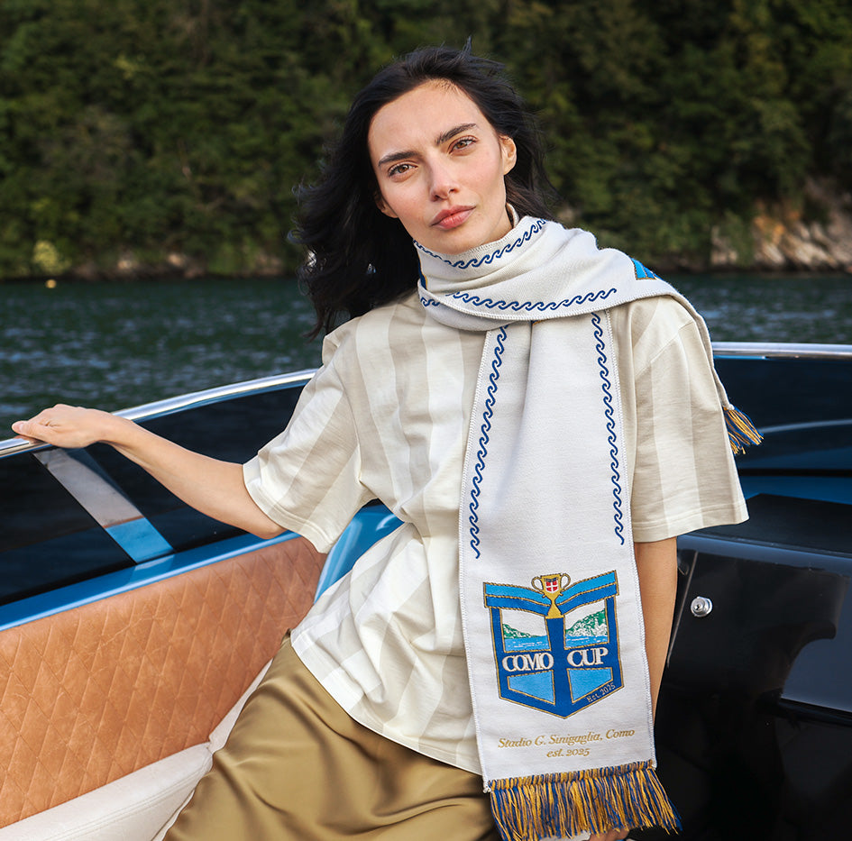 Como Cup Premium Silk Scarf
