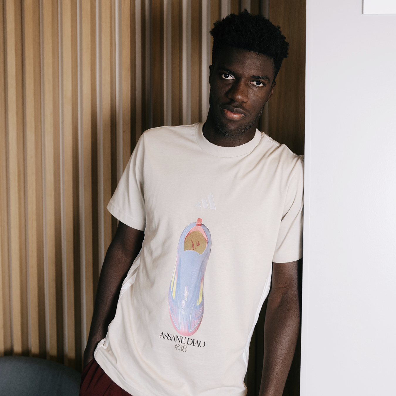Assane Diao Player Shoes Edition Adidas T-shirt