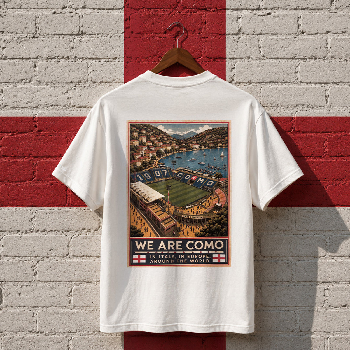 Semm Cumasch Inghilterra Sinigaglia Adidas T-shirt