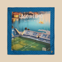 Printed Silk Handkerchief with Sinigaglia Stadium