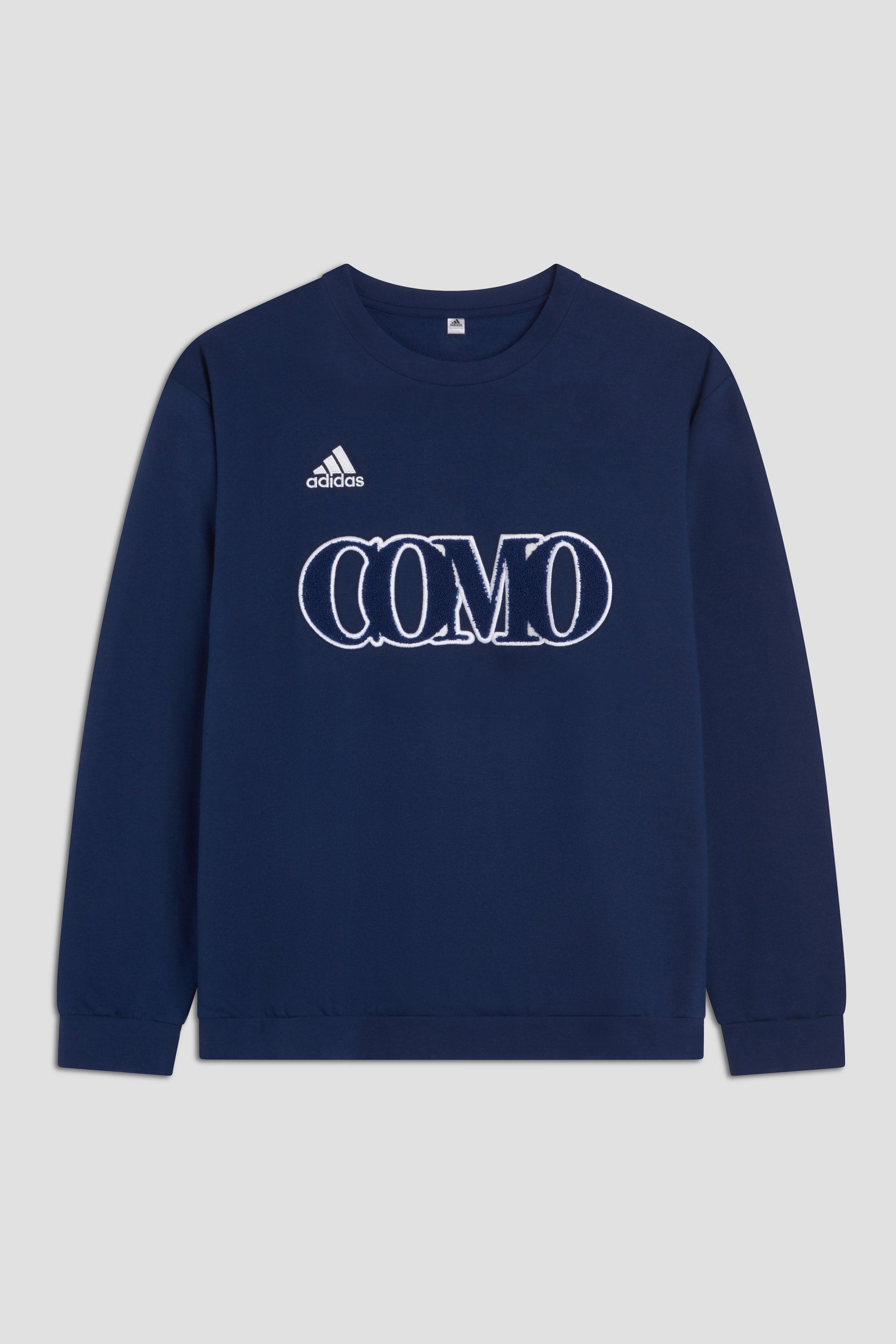 ADIDAS X COMO1907 NAVY SHIELD CREW NECK SWEATSHIRT