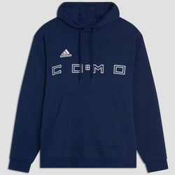 Navy Blue Hoodie Stadium Distinti  Adidas X Como 1907