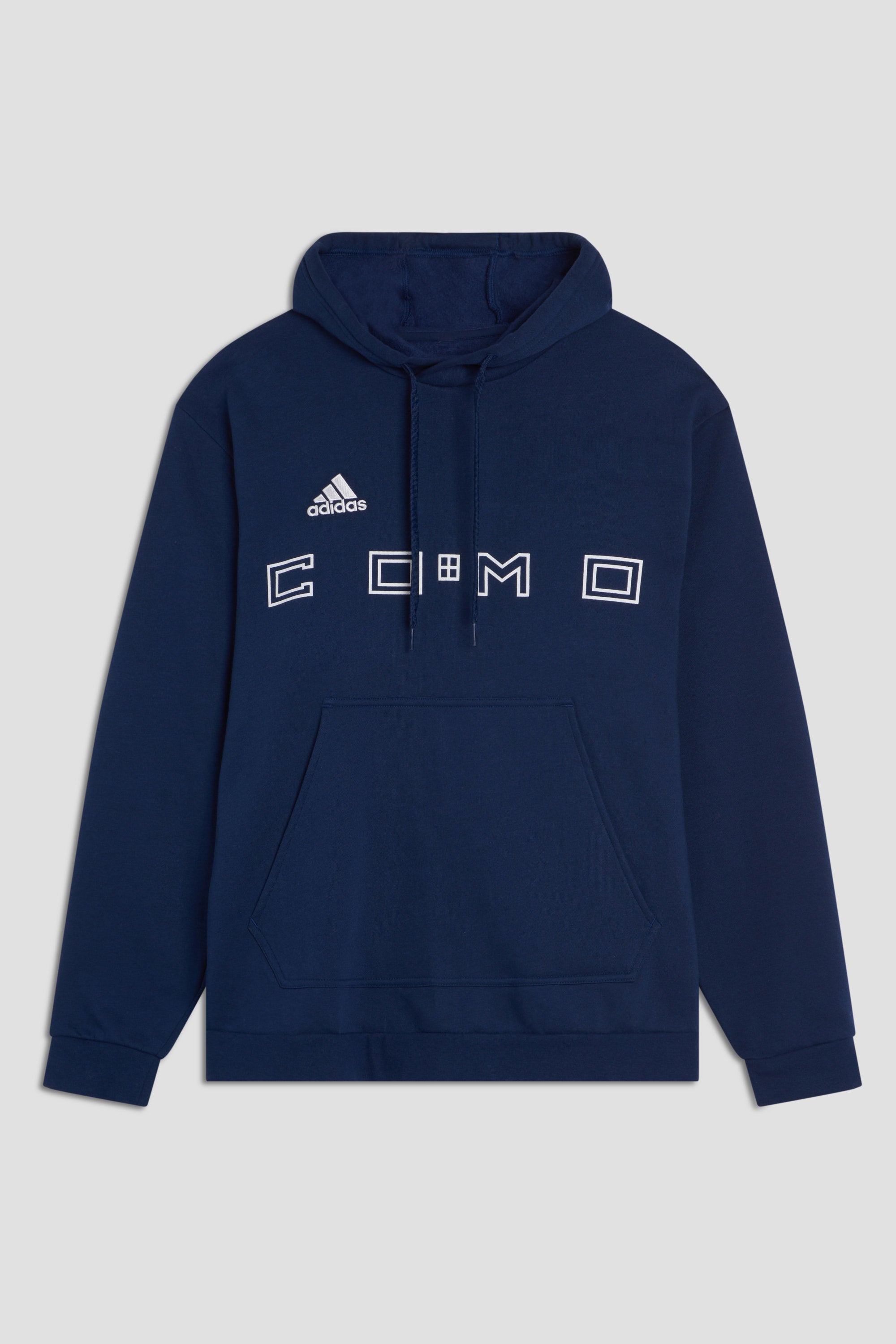 FELPA CON CAPPUCCIO NAVY STADIO ADIDAS X COMO1907