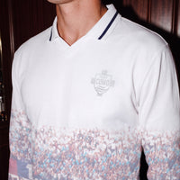 Como 1907 Heritage Polo a maniche lunghe Bianco