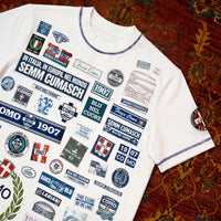 Como 1907 Heritage T-shirt Off White
