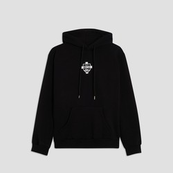 Como 1907 Crest Hoodie Black