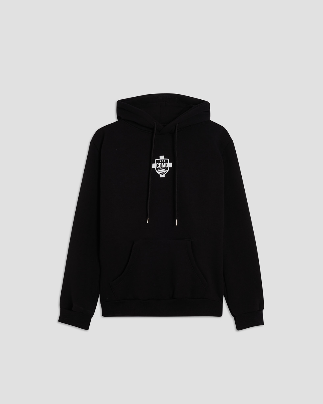 Como 1907 Crest Hoodie Black