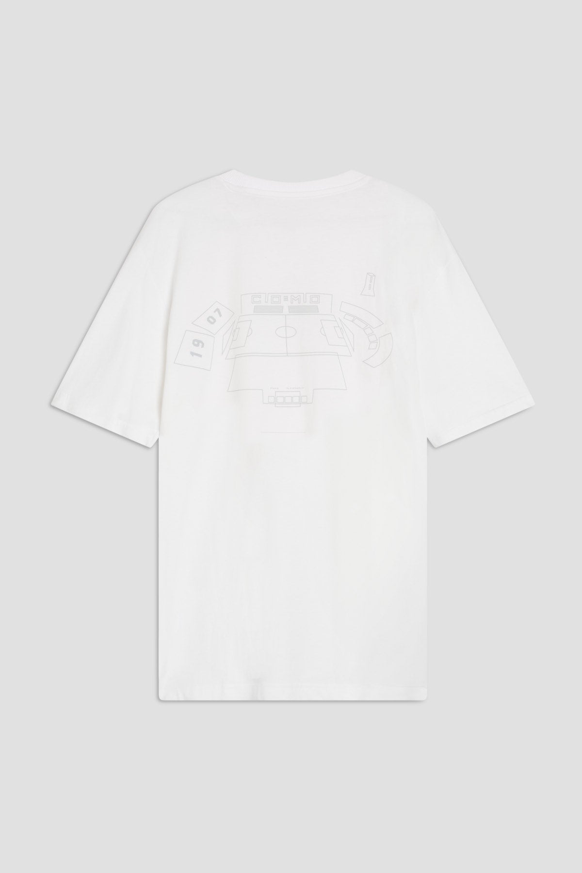 WHITE T-SHIRT STADIUM ADIDAS X COMO 1907