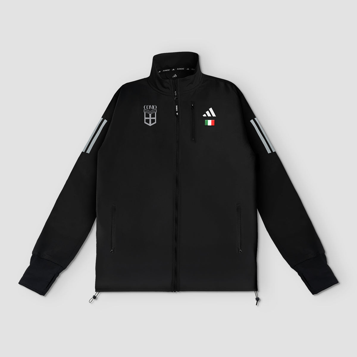 Adidas x Como 1907 Running Jacket Black