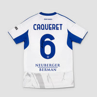 Como 1907 25/26 Away Maxence Caqueret Boxed Signed Jersey