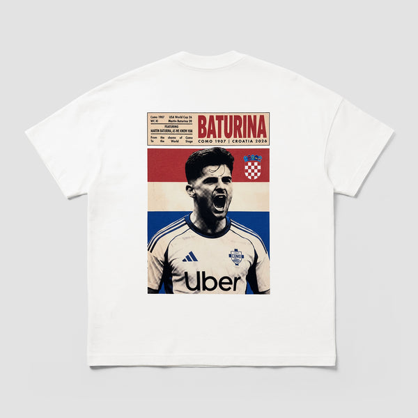 Adidas Como 1907 Martin Baturina Croatia World Cup Collection T-shirt