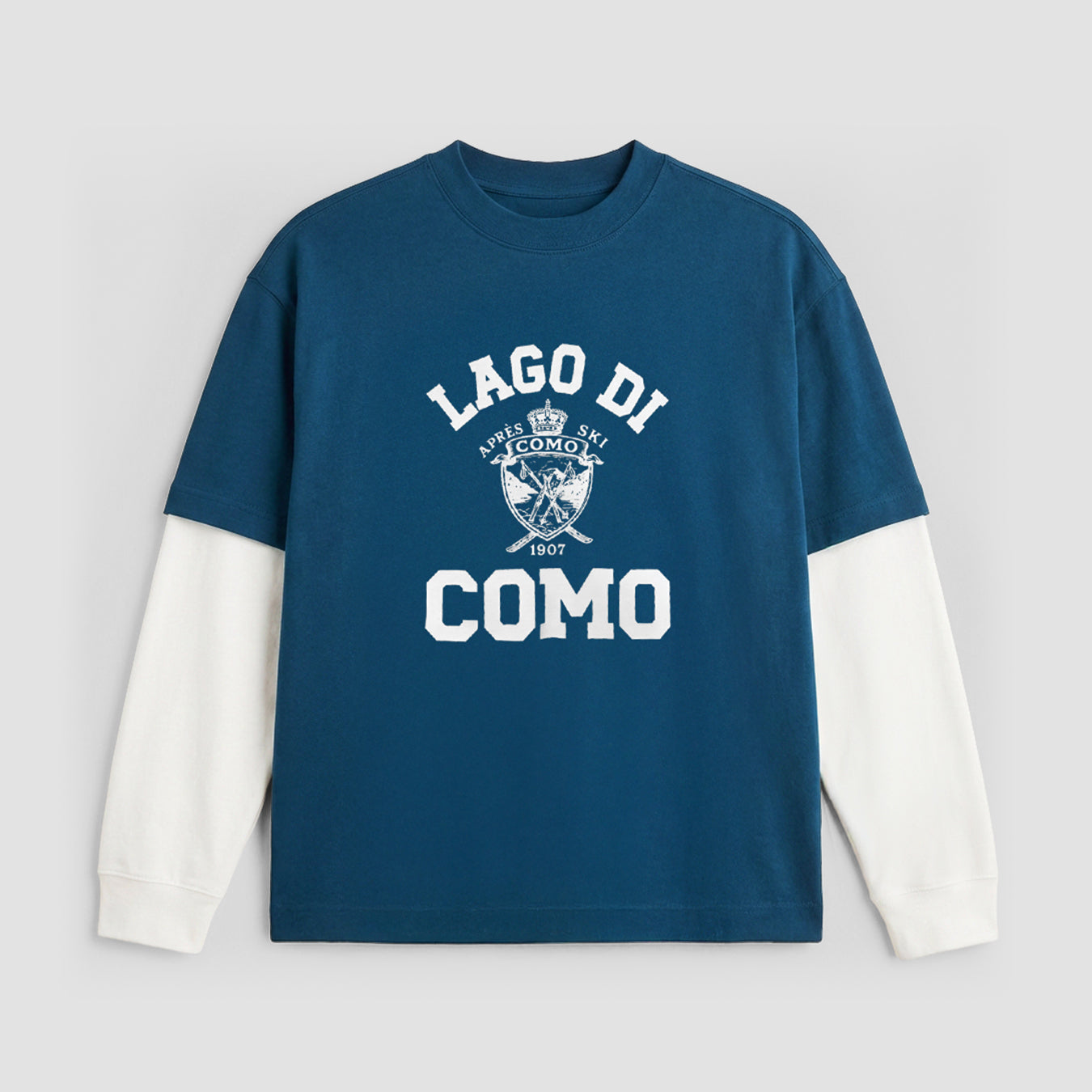 Après Ski Maglia a Maniche Lunghe Layered