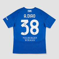 Como 1907 24/25 Home Diao Boxed Signed Jersey