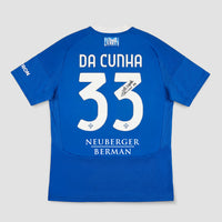 Como 1907 24/25 Home Da Cunha Boxed Signed Jersey