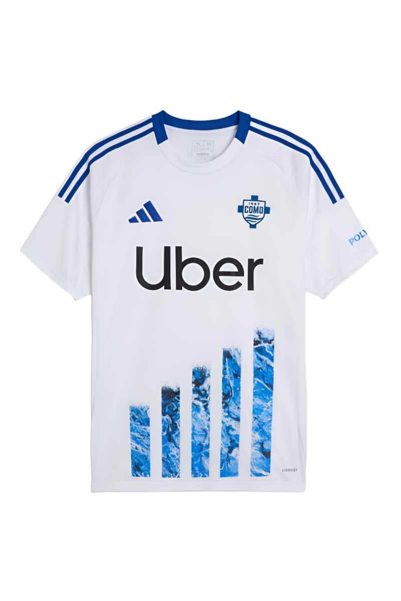 Como 1907 24/25 Away Perrone Boxed Signed Jersey