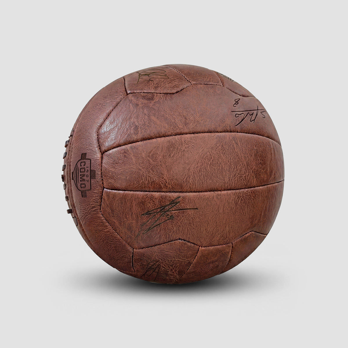 Como 1907 Vintage Ball Engraved Signature 