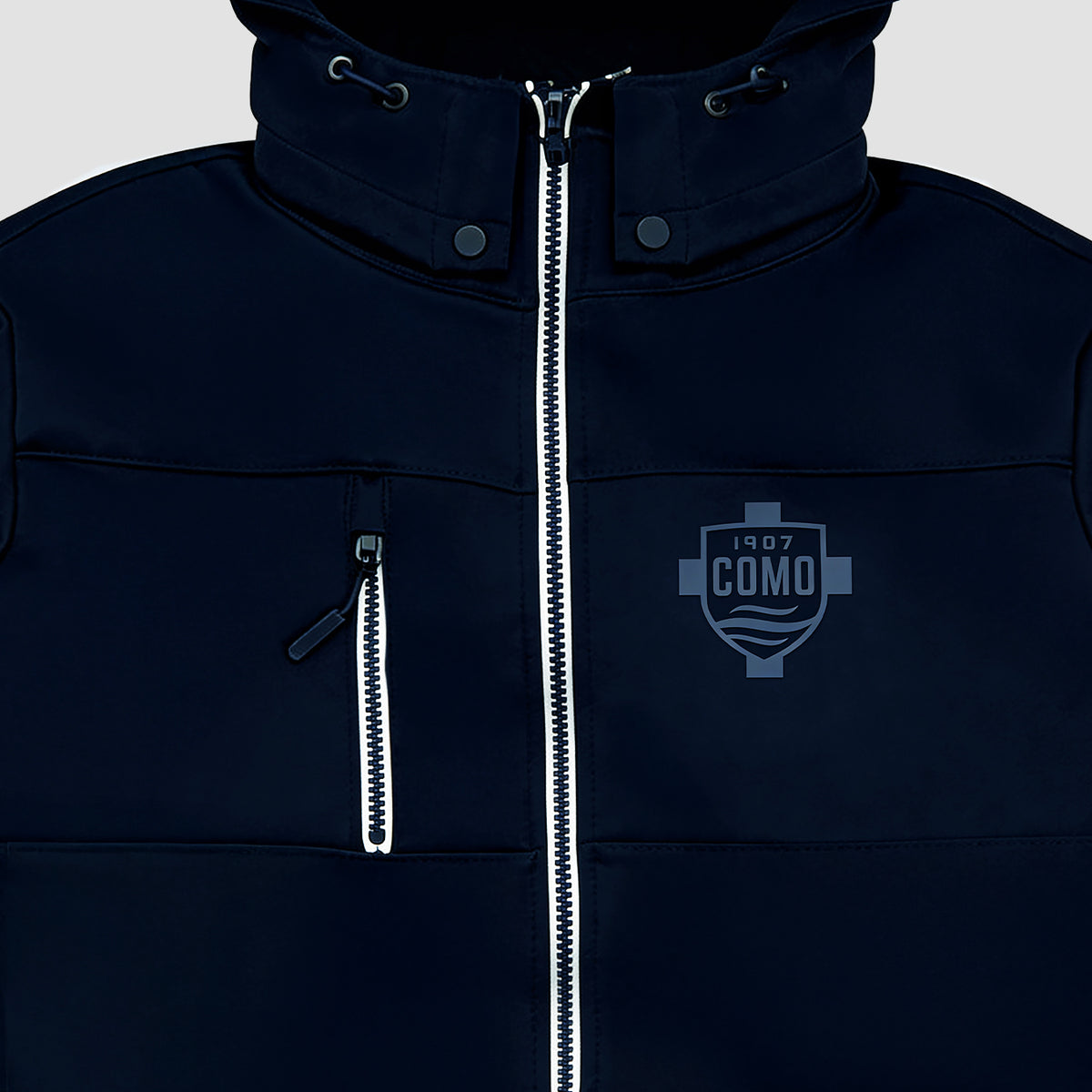 Como 1907 Softshell Giacca Blu Navy