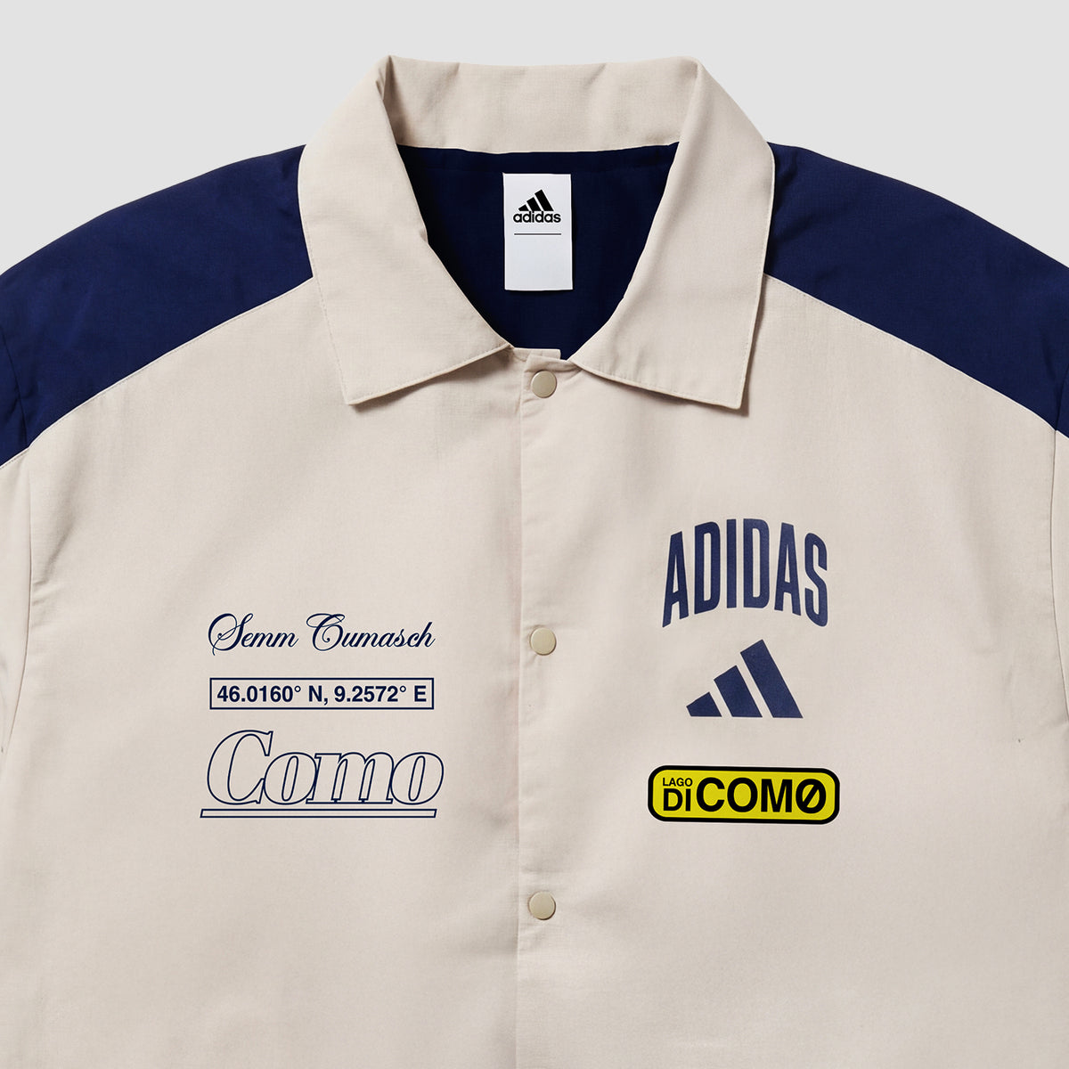 Adidas Como Racing Jacket Beige